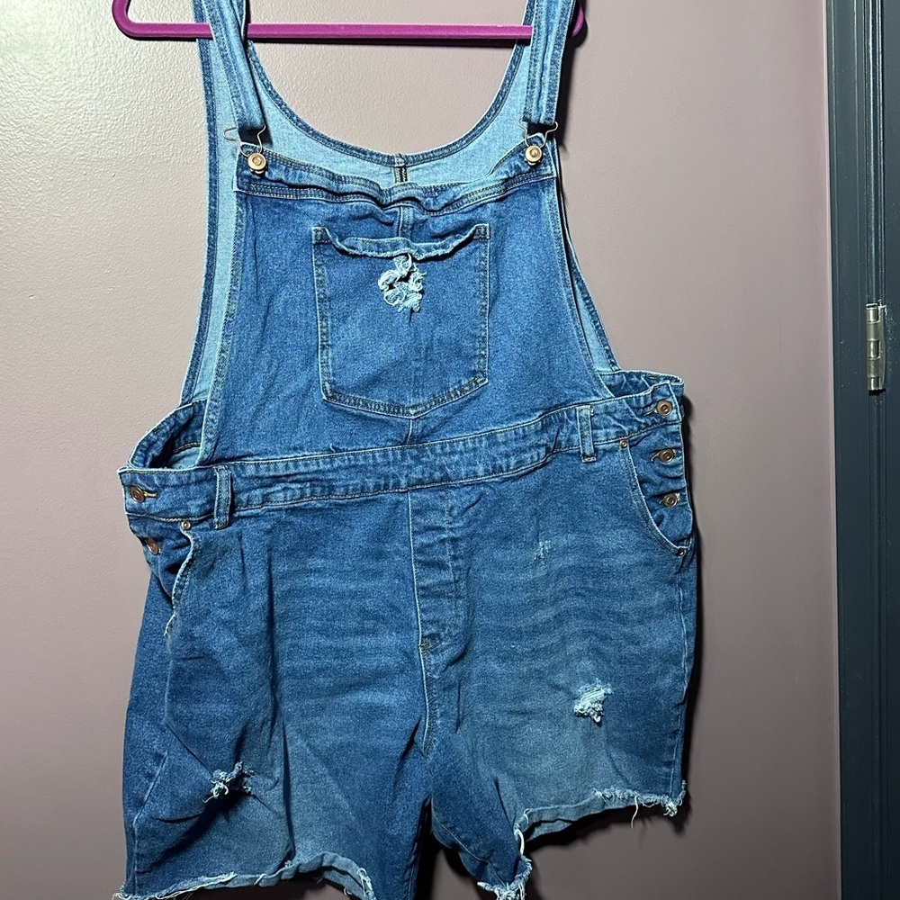 Women's Blue Denim Jean Shorts